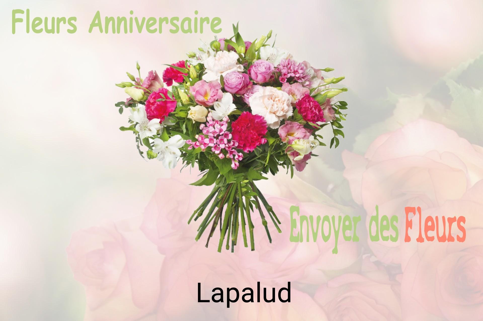 Bouquet de fleurs d’anniversaire livré à Lapalud